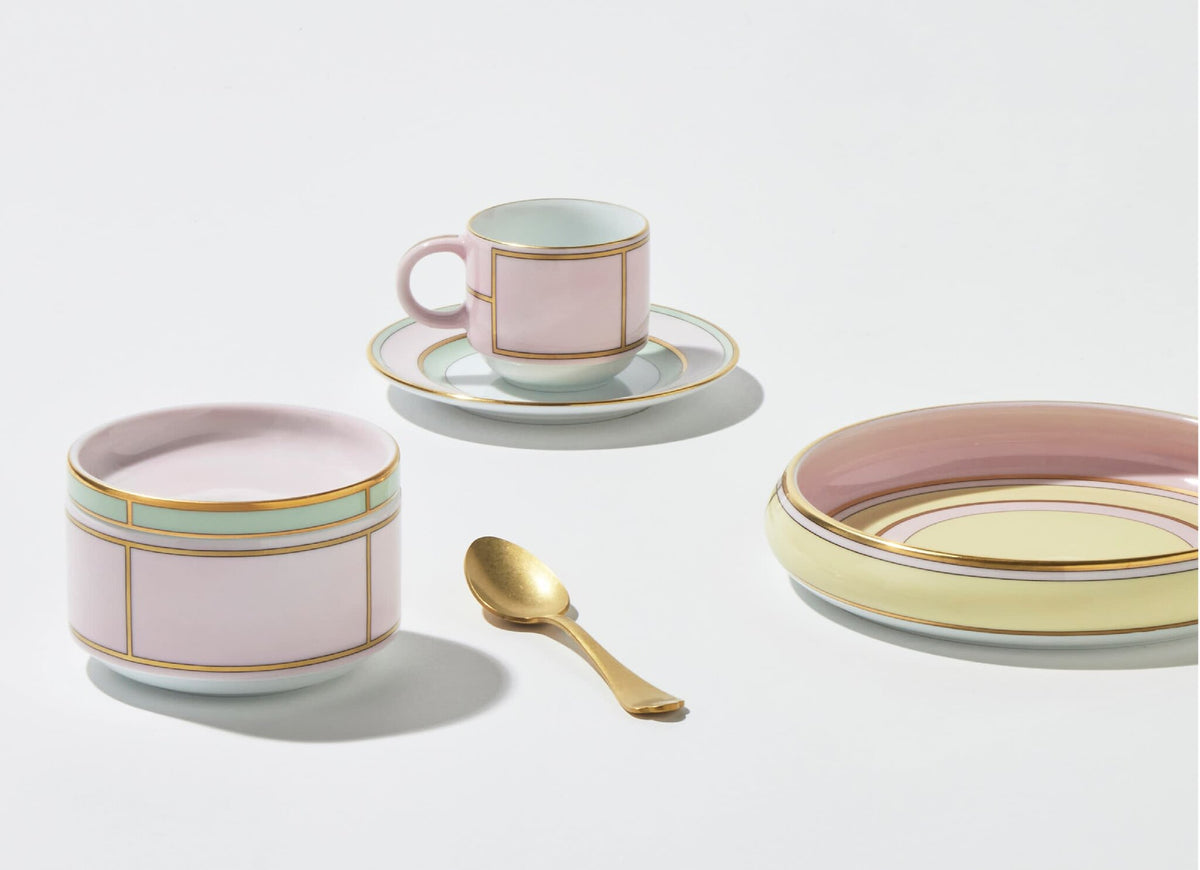 Ginori 1735 Diva Sugar Bowl, Pink, view 5