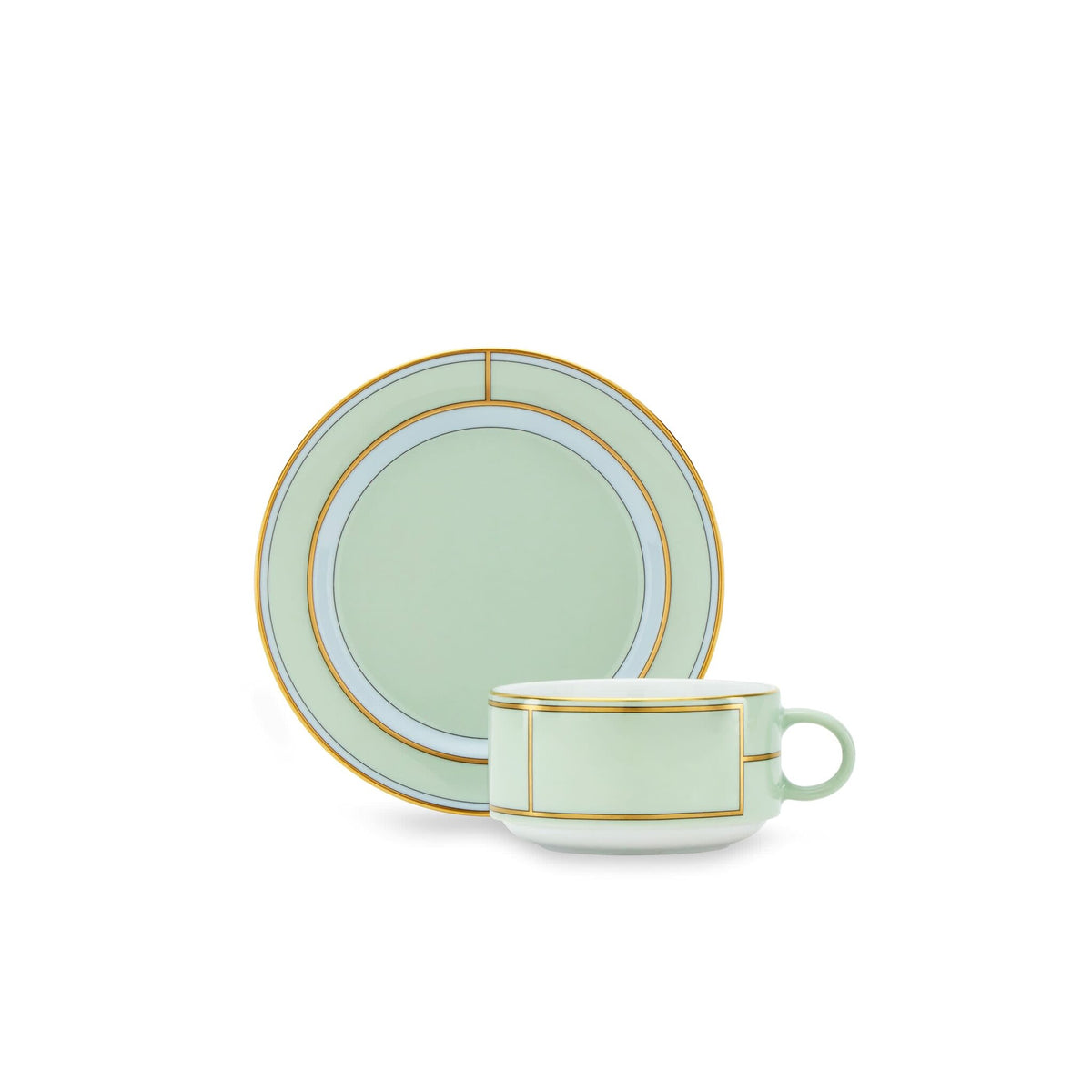 Ginori 1735 Diva Tea Cup, Green, view 3