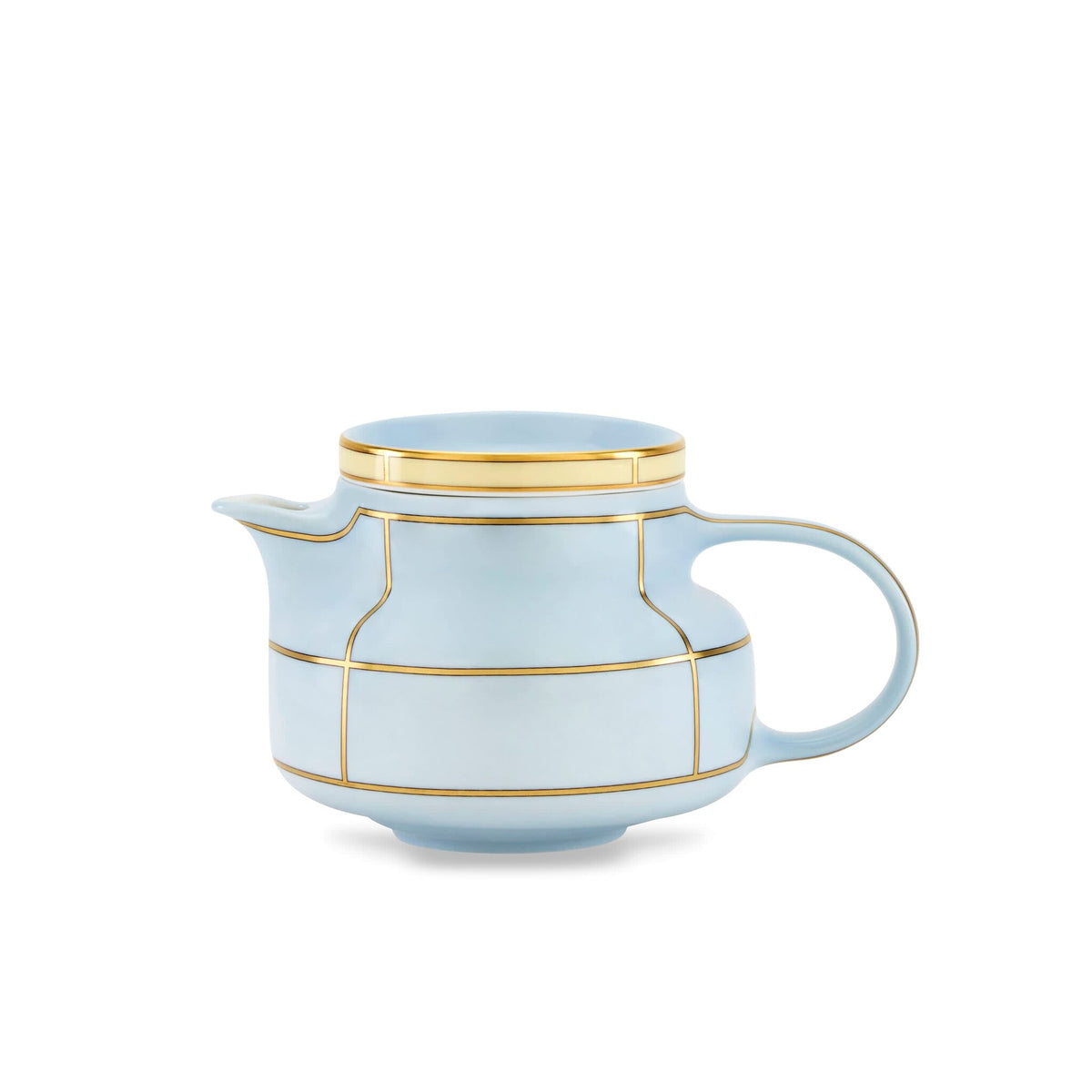 Ginori 1735 Diva Teapot, Light Blue