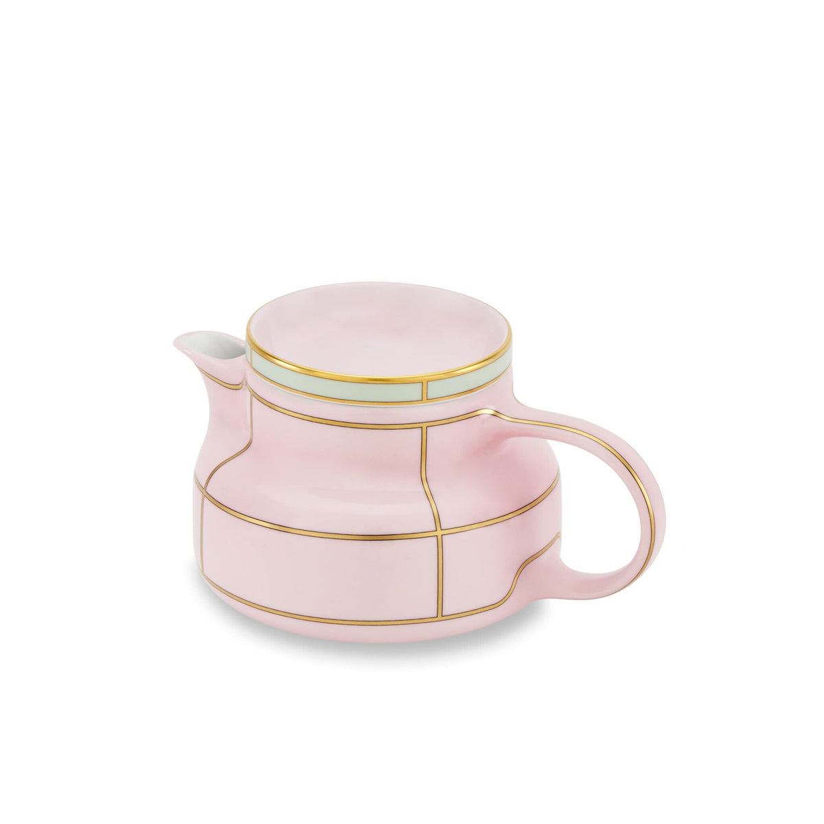 Ginori 1735 Diva Teapot, Pink, view 2