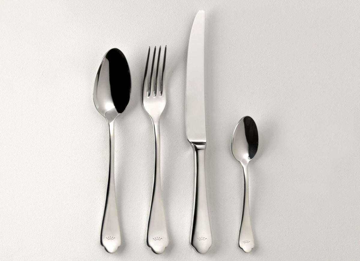 Ginori 1735 Flora 24-Piece Cutlery Set, Stainless Steel