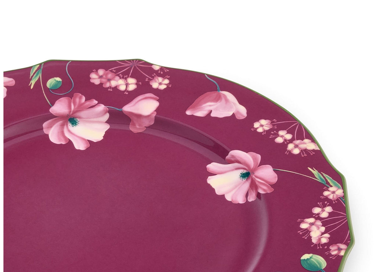 Ginori 1735 Florenza Charger Plate, Malva, view 3