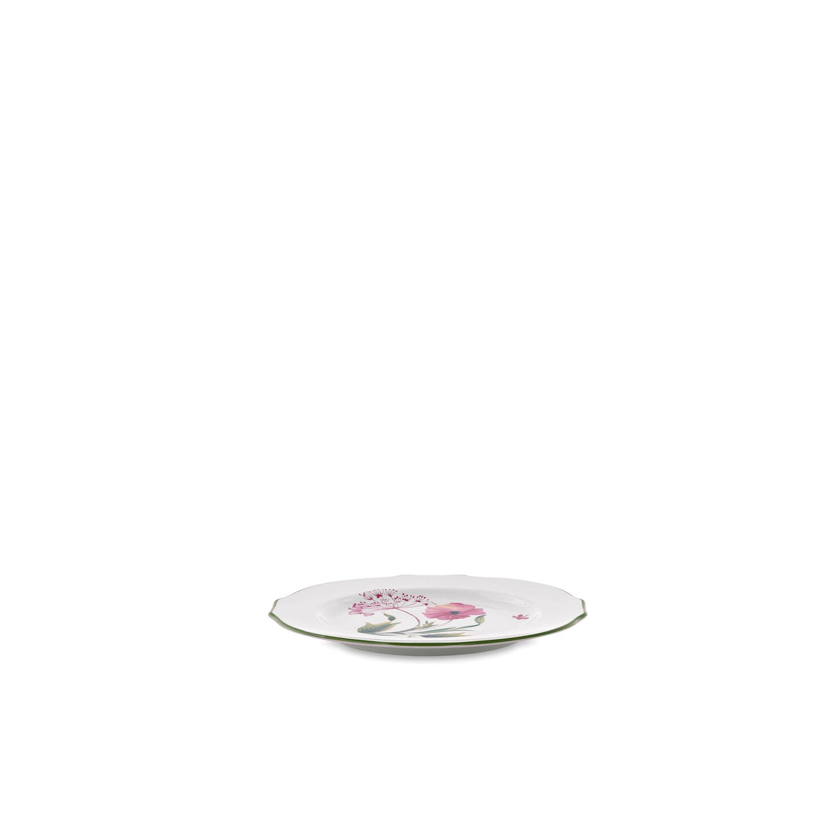 Ginori 1735 Florenza Dessert Plate, Malva, White Background, view 4