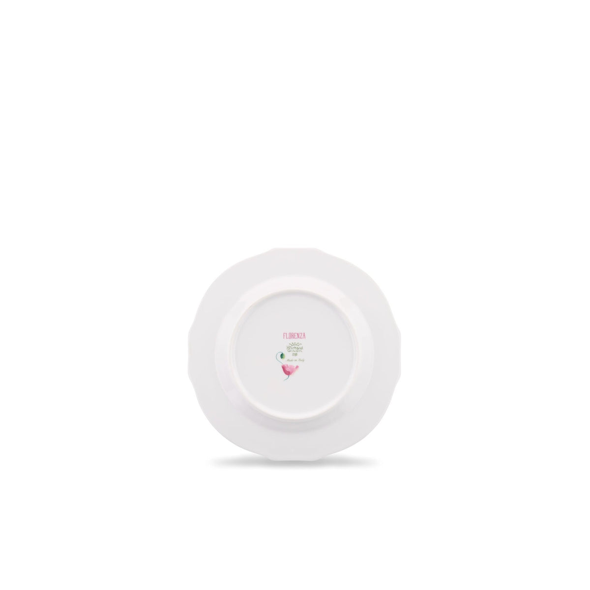 Ginori 1735 Florenza Dessert Plate, Malva, White Background, view 5