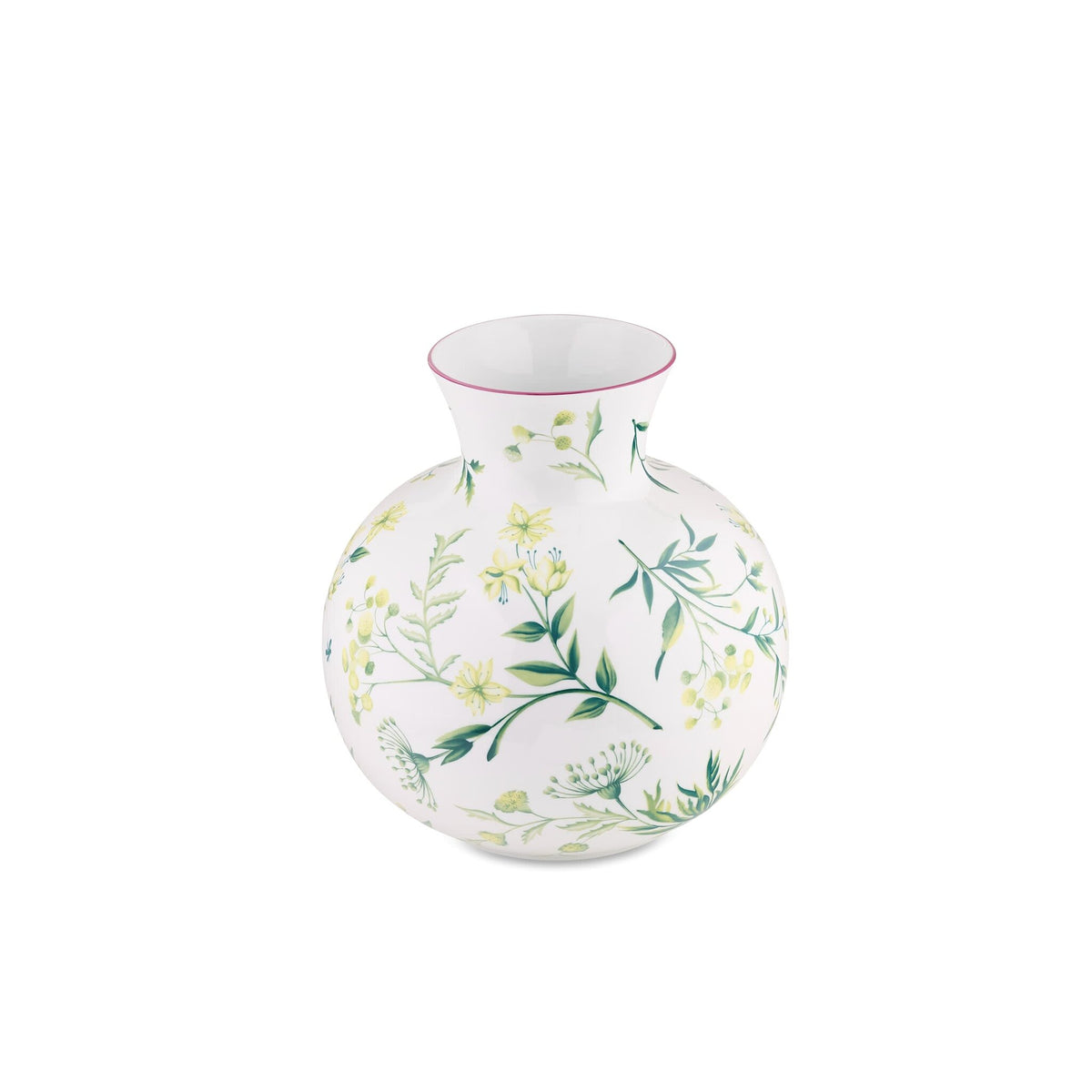 Ginori 1735 Florenza Spherical Vase, Acanto, view 4