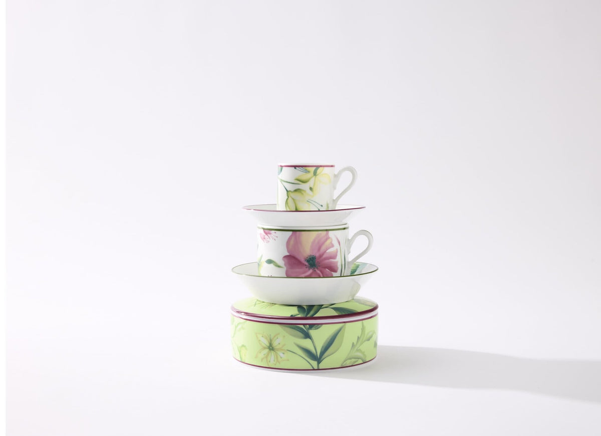 Ginori 1735 Florenza Tea Saucer, Malva, view 6