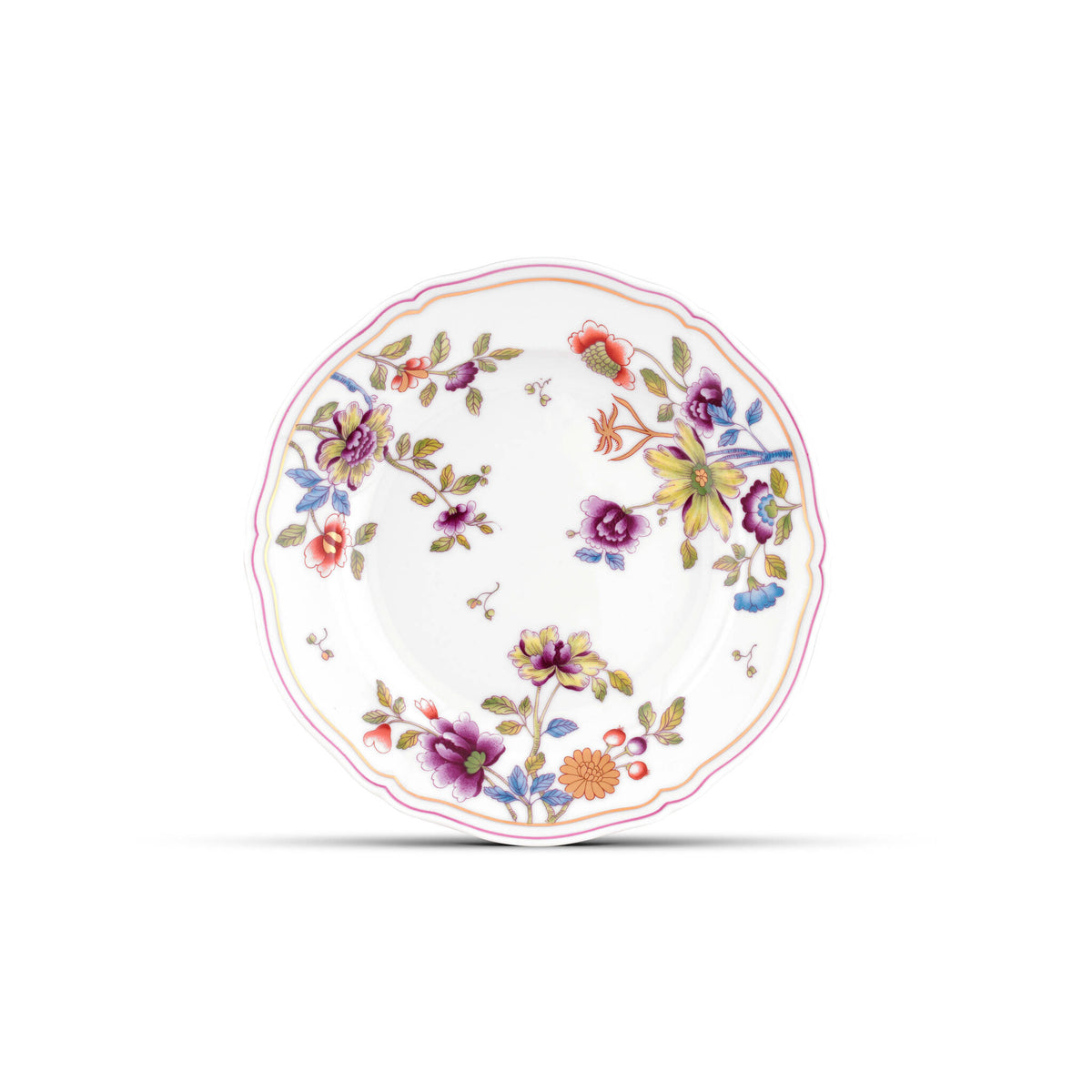 Ginori 1735 Granduca Coreana Dessert Plate, Flowers