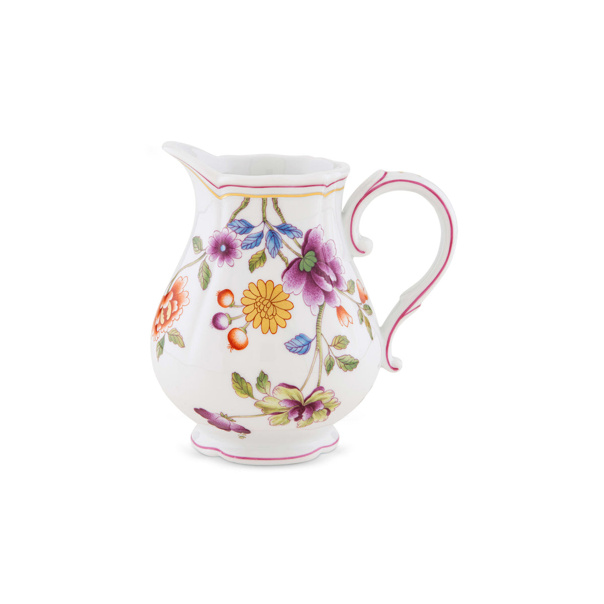 Ginori 1735 Granduca Coreana Milk Pitcher, Flowers