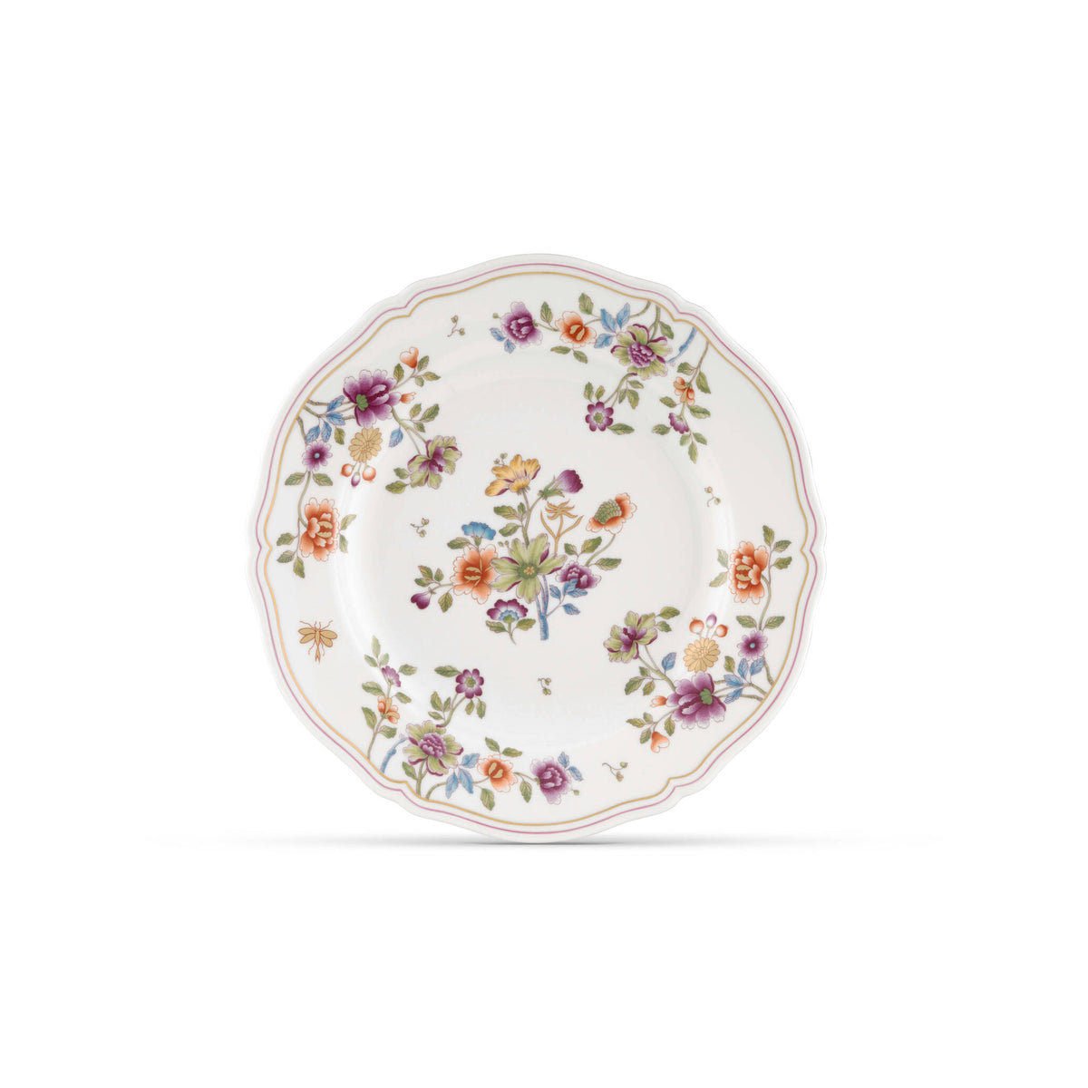 Ginori 1735 Granduca Coreana Round Platter, Flowers