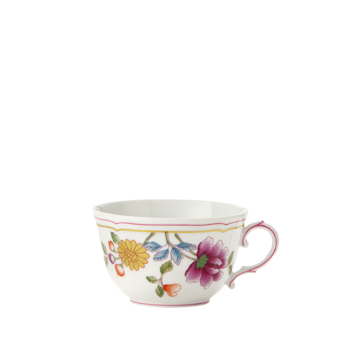 Ginori 1735 Granduca Coreana Tea Cup, Flowers