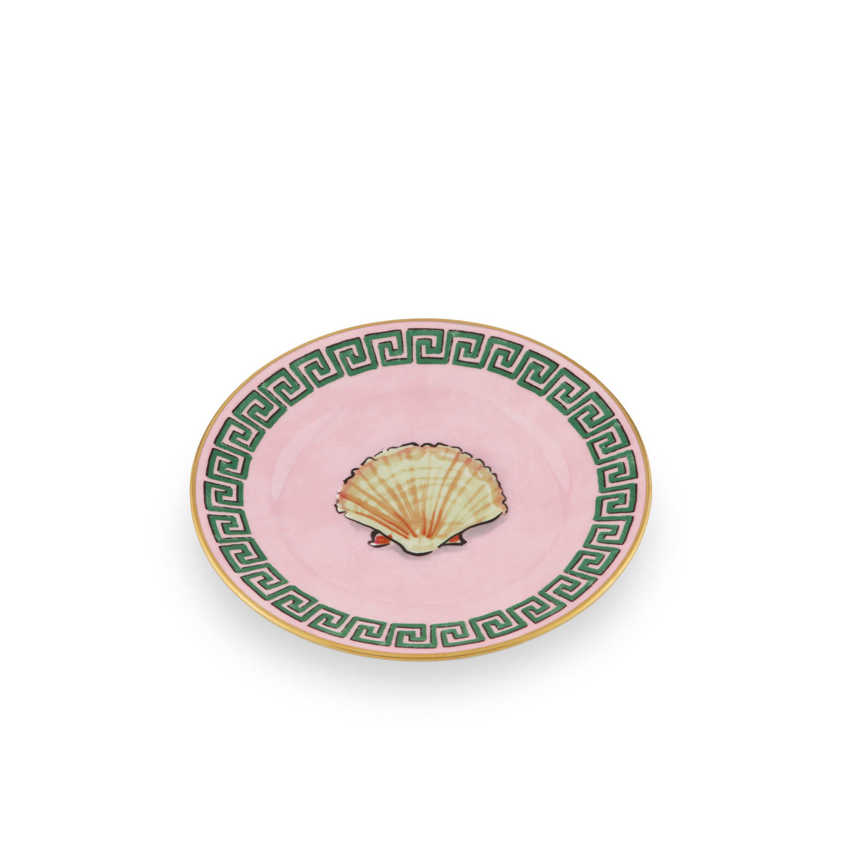 Ginori 1735 Il Viaggio di Nettuno Bread Plate, Pink, view 2