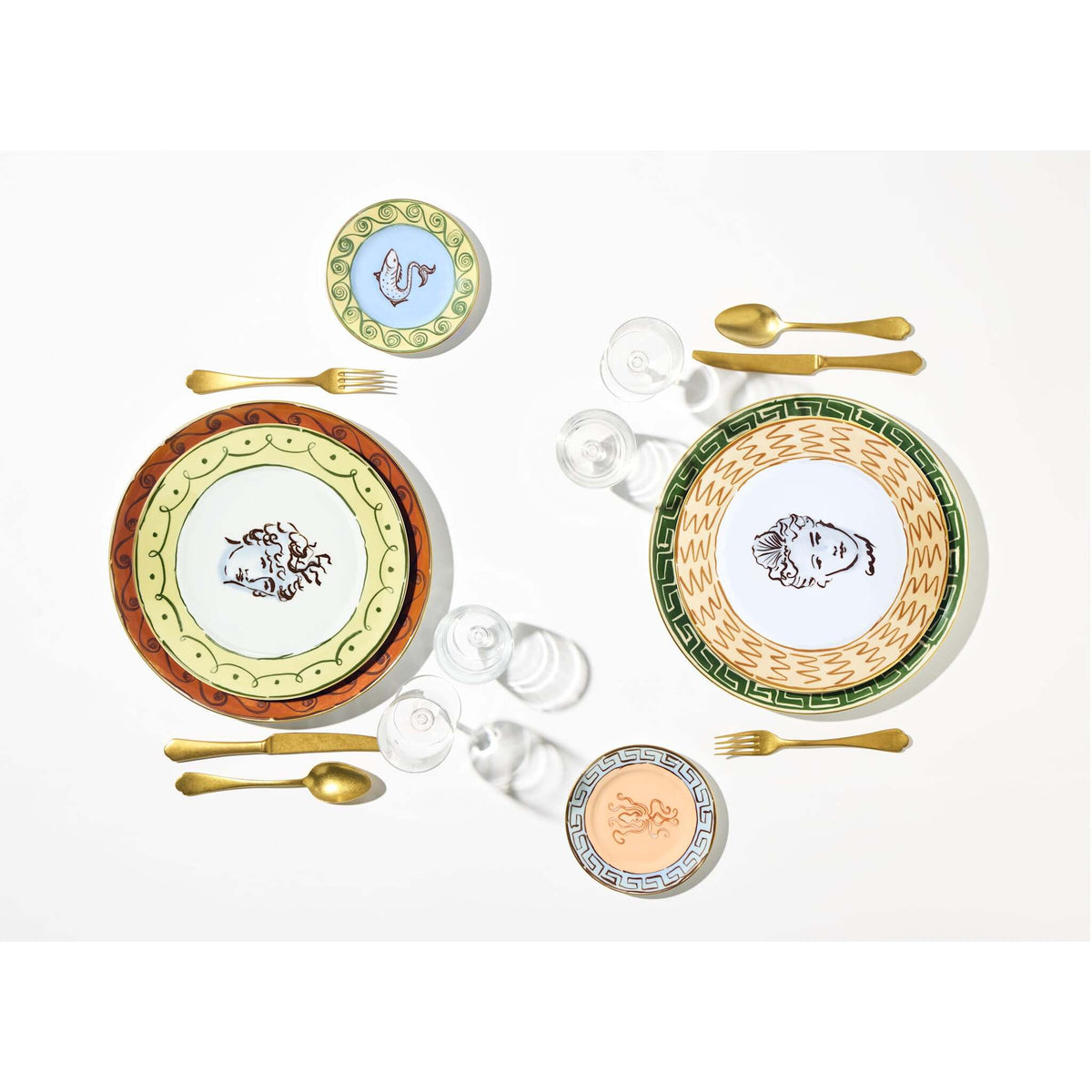 Ginori 1735 Il Viaggio di Nettuno Bread Plate, Terracotta, view 7
