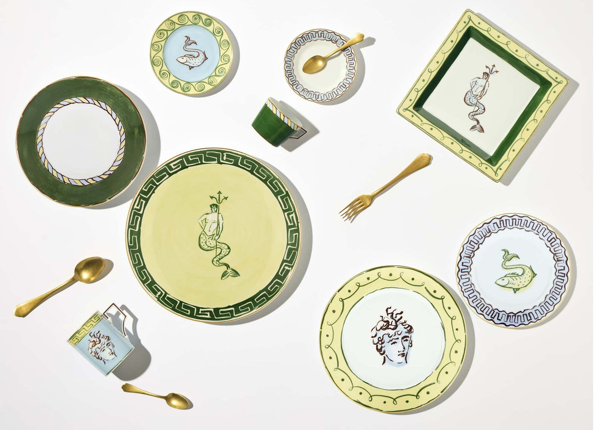 Ginori 1735 Il Viaggio di Nettuno Centerpiece and Charger Plate, Amalfi Lemon, view 7