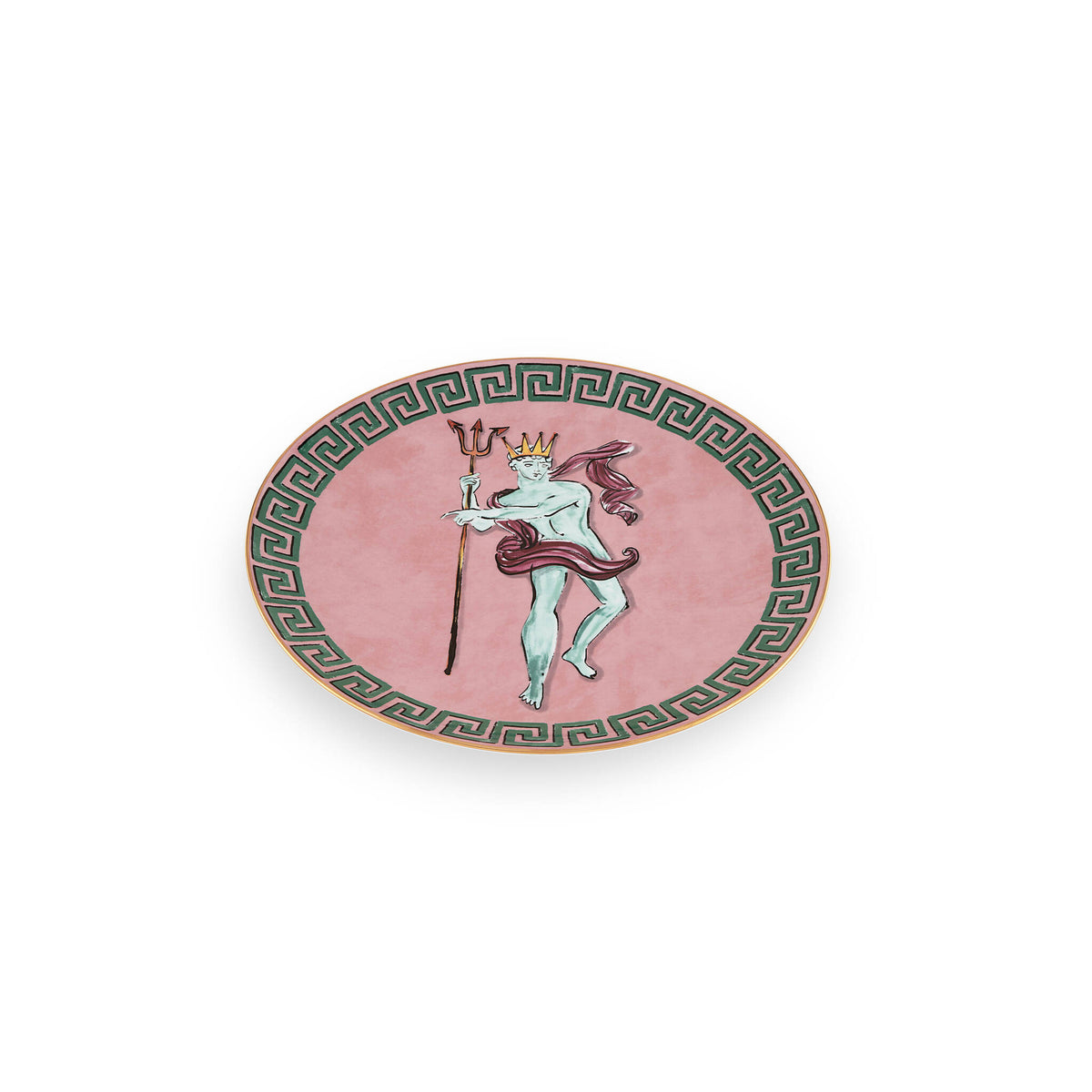 Ginori 1735 Il Viaggio di Nettuno Centerpiece and Charger Plate, Pink, view 2