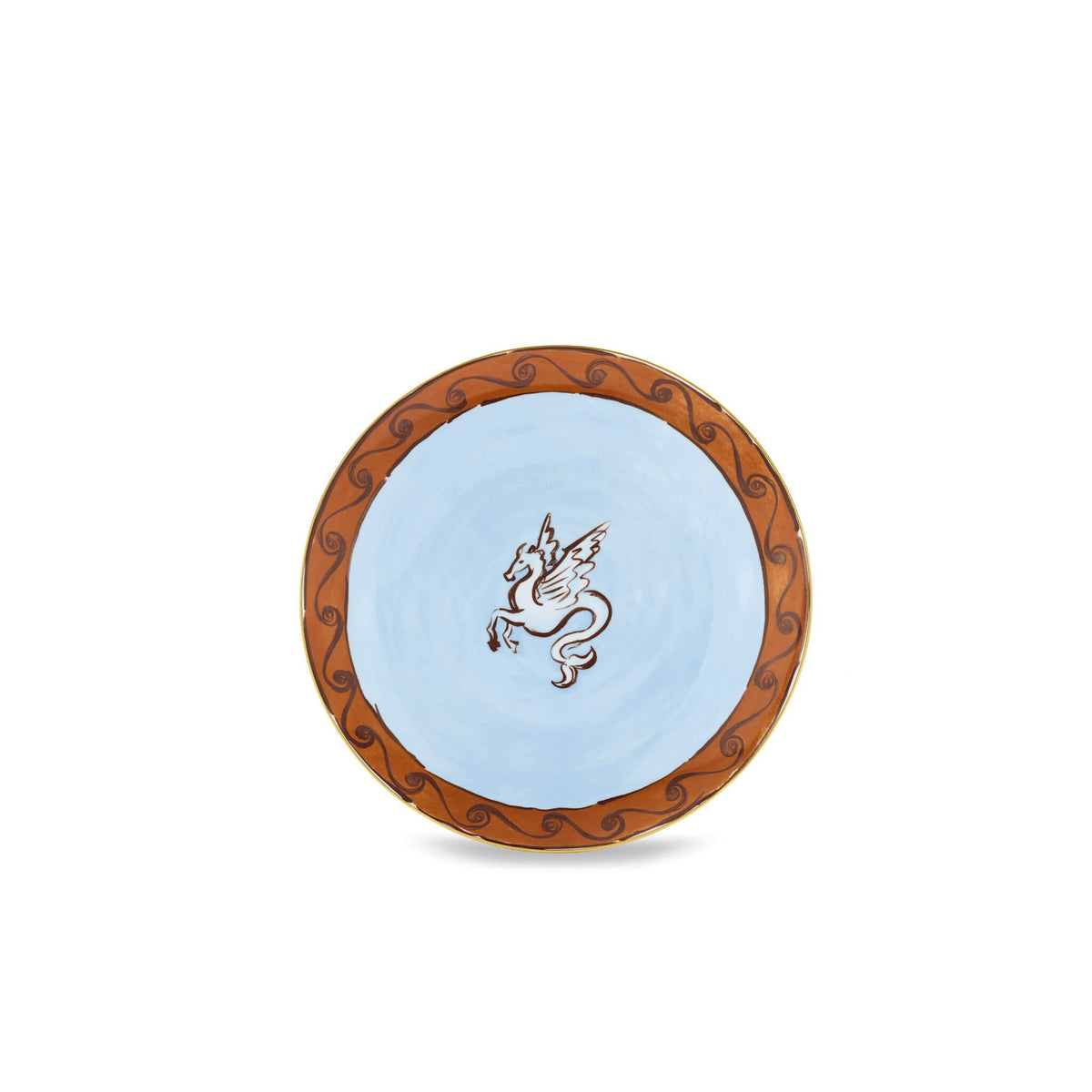 Ginori 1735 Il Viaggio di Nettuno Centerpiece and Charger Plate, Terracotta