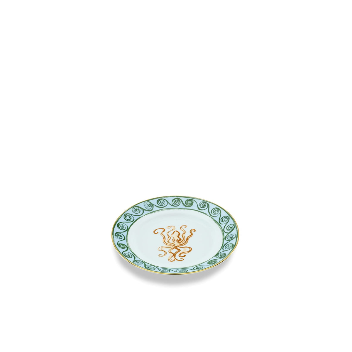 Ginori 1735 Il Viaggio di Nettuno Dessert Plate, Terracotta, view 2