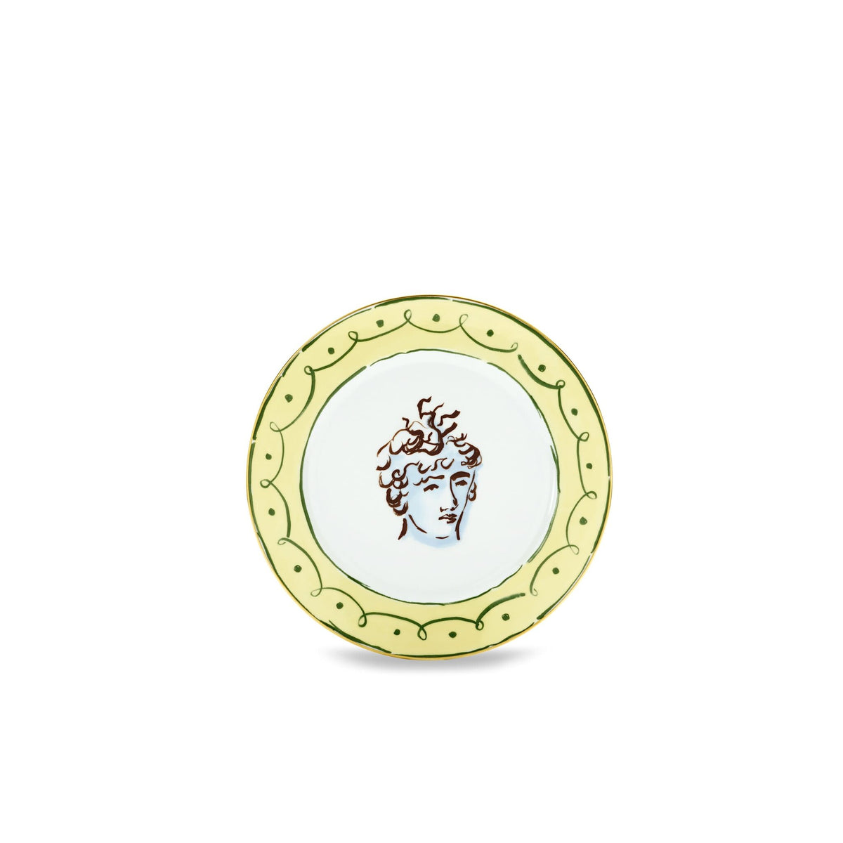 Ginori 1735 Il Viaggio di Nettuno Flat Plate, Amalfi Lemon