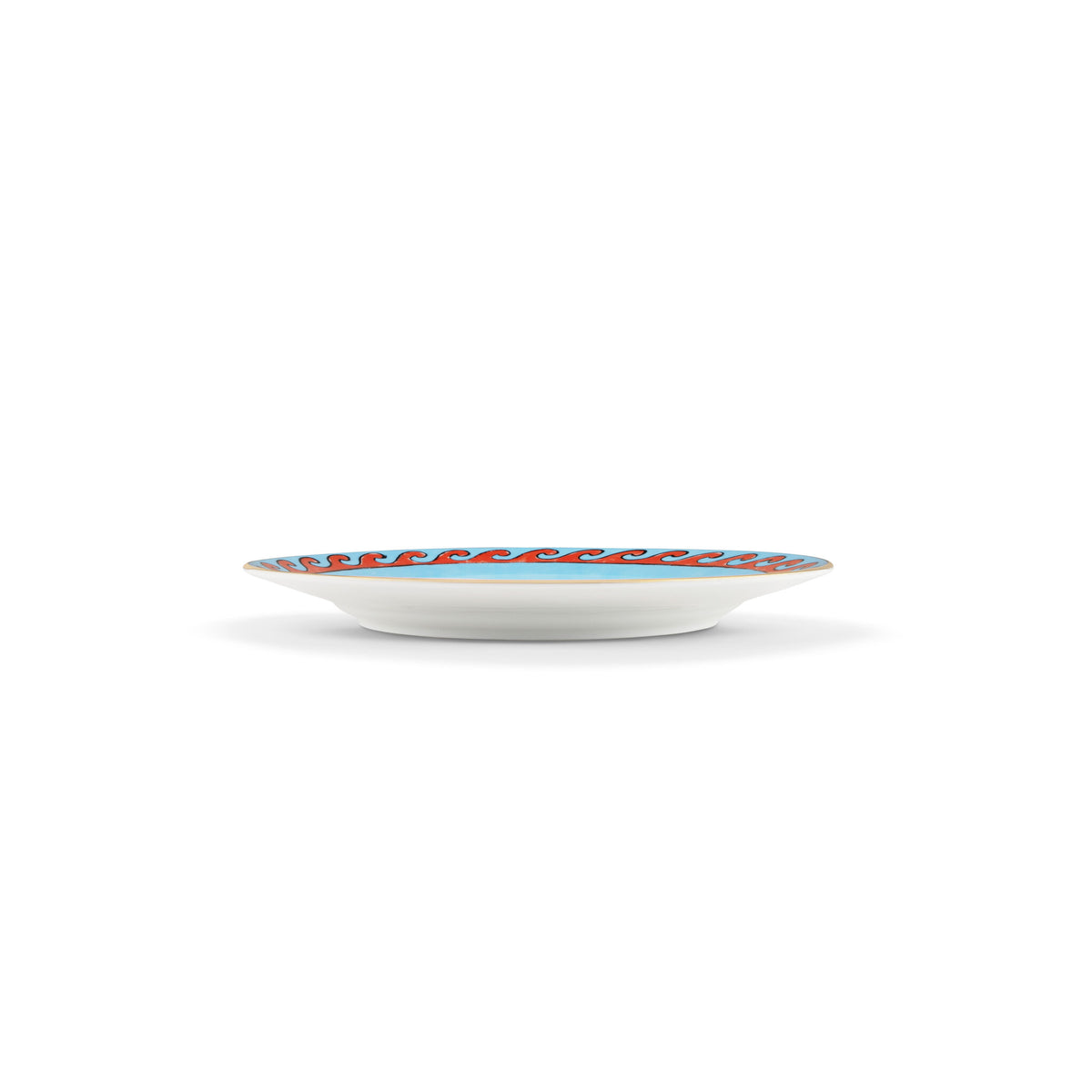 Ginori 1735 Il Viaggio di Nettuno Flat Plate, Sea Blue, view 4