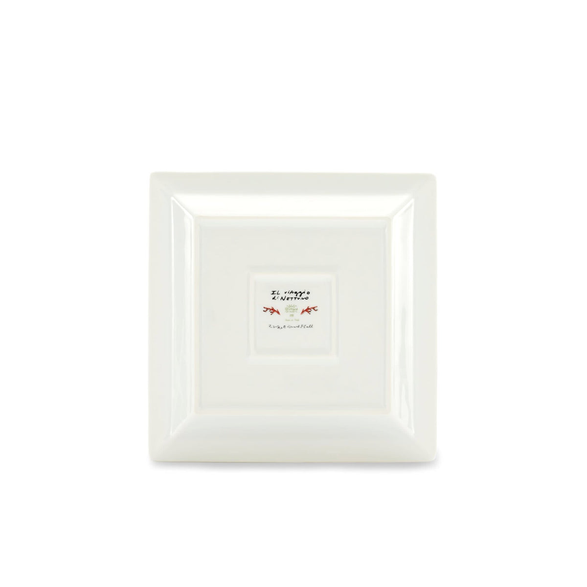 Ginori 1735 Il Viaggio di Nettuno Large Square Change Tray, Amalfi Lemon, view 5