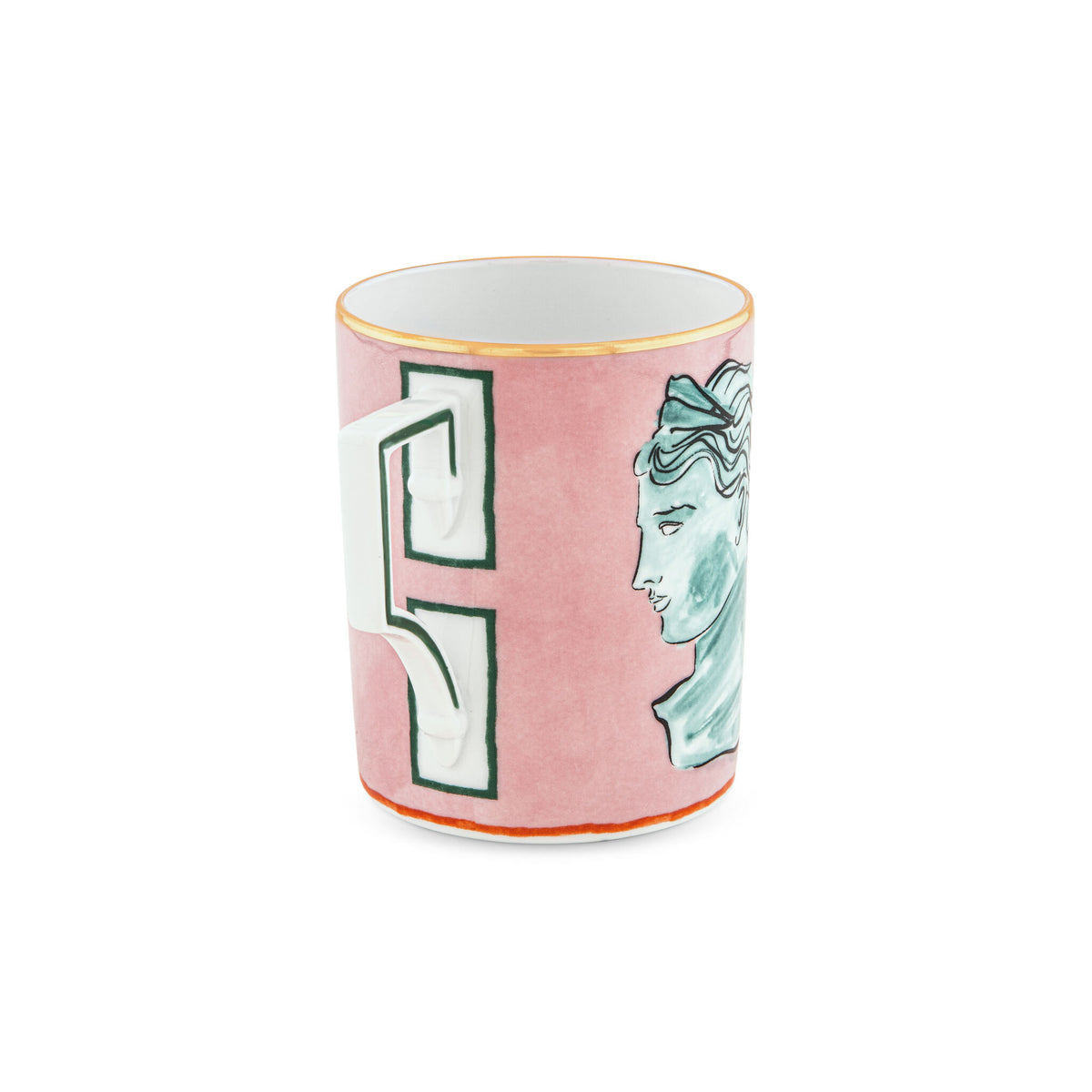 Ginori 1735 Il Viaggio di Nettuno Mug, Pink, view 2