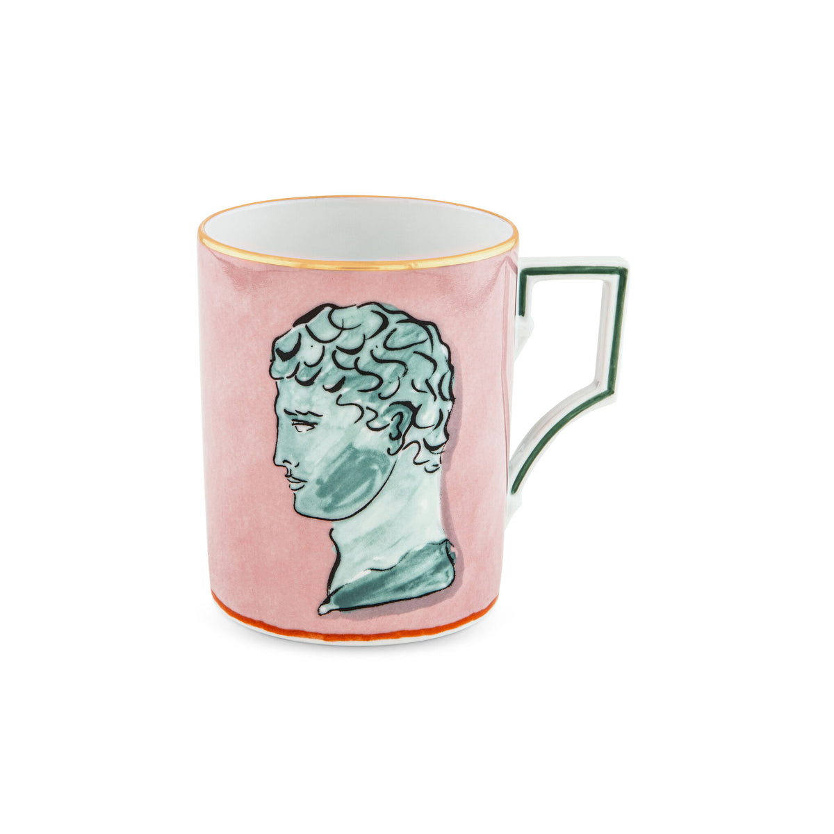 Ginori 1735 Il Viaggio di Nettuno Mug, Pink