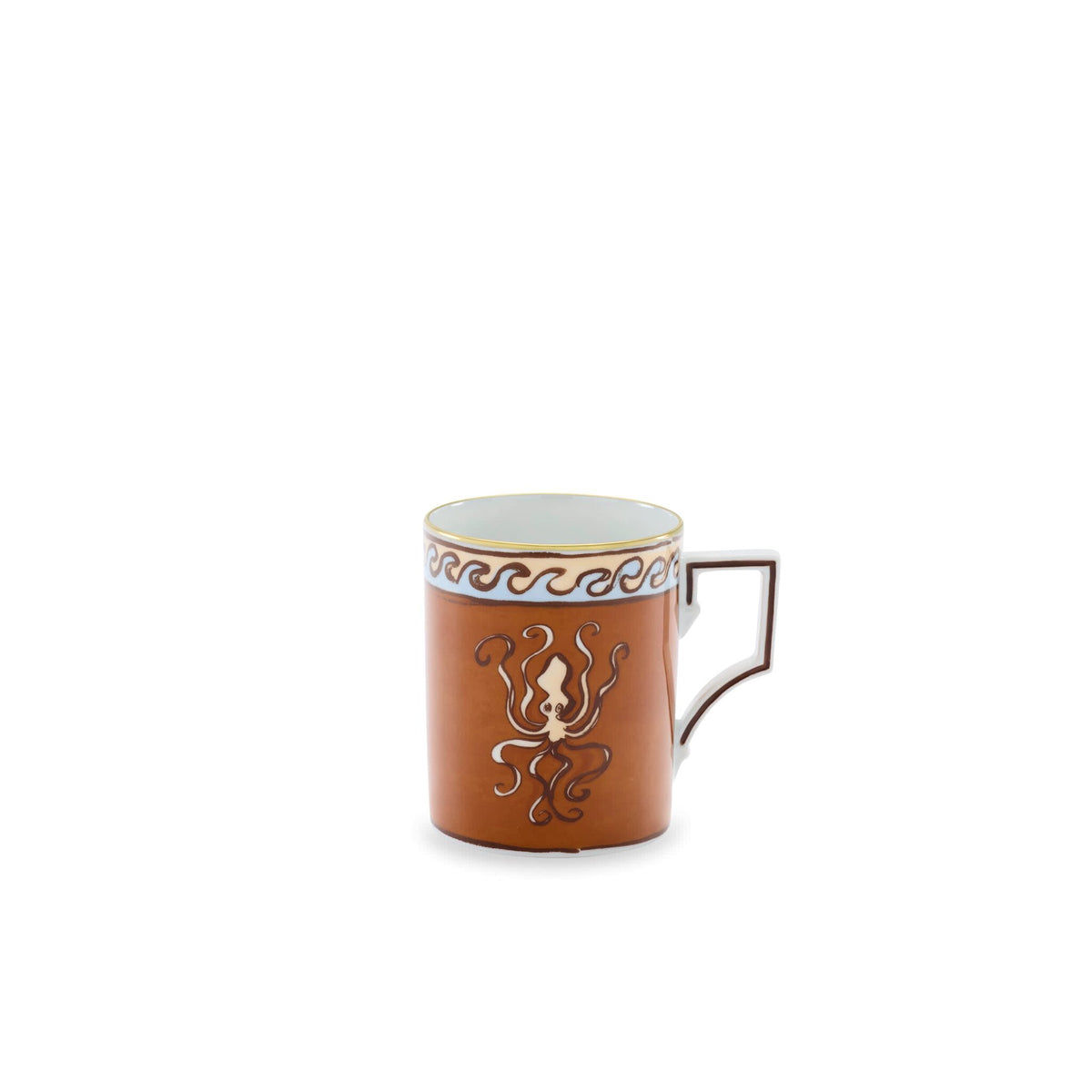 Ginori 1735 Il Viaggio di Nettuno Mug, Terracotta