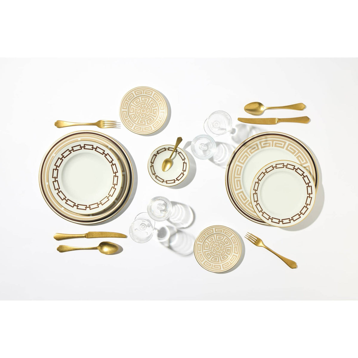 Ginori 1735 Labirinto Bread Plate, Cachemire, view 6