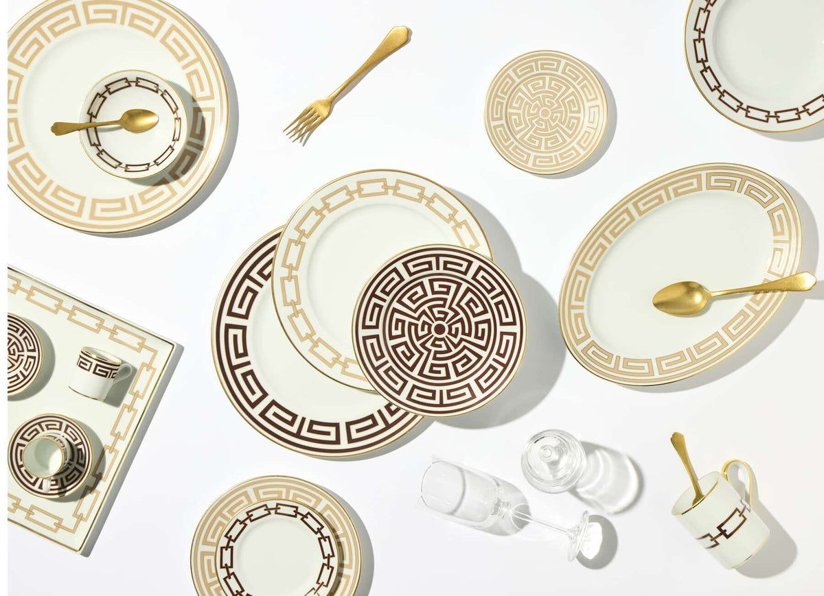 Ginori 1735 Labirinto Bread Plate, Cachemire, view 7