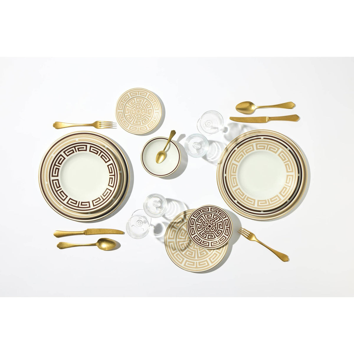 Ginori 1735 Labirinto Bread Plate, Cachemire, view 8