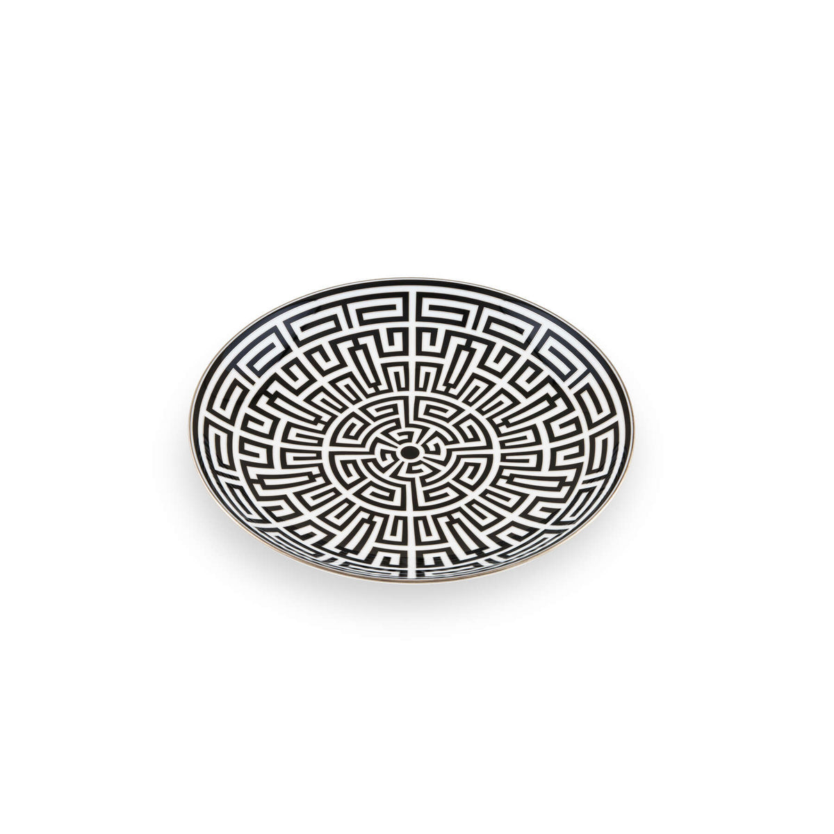 Ginori 1735 Labirinto Centerpiece, Black, view 2