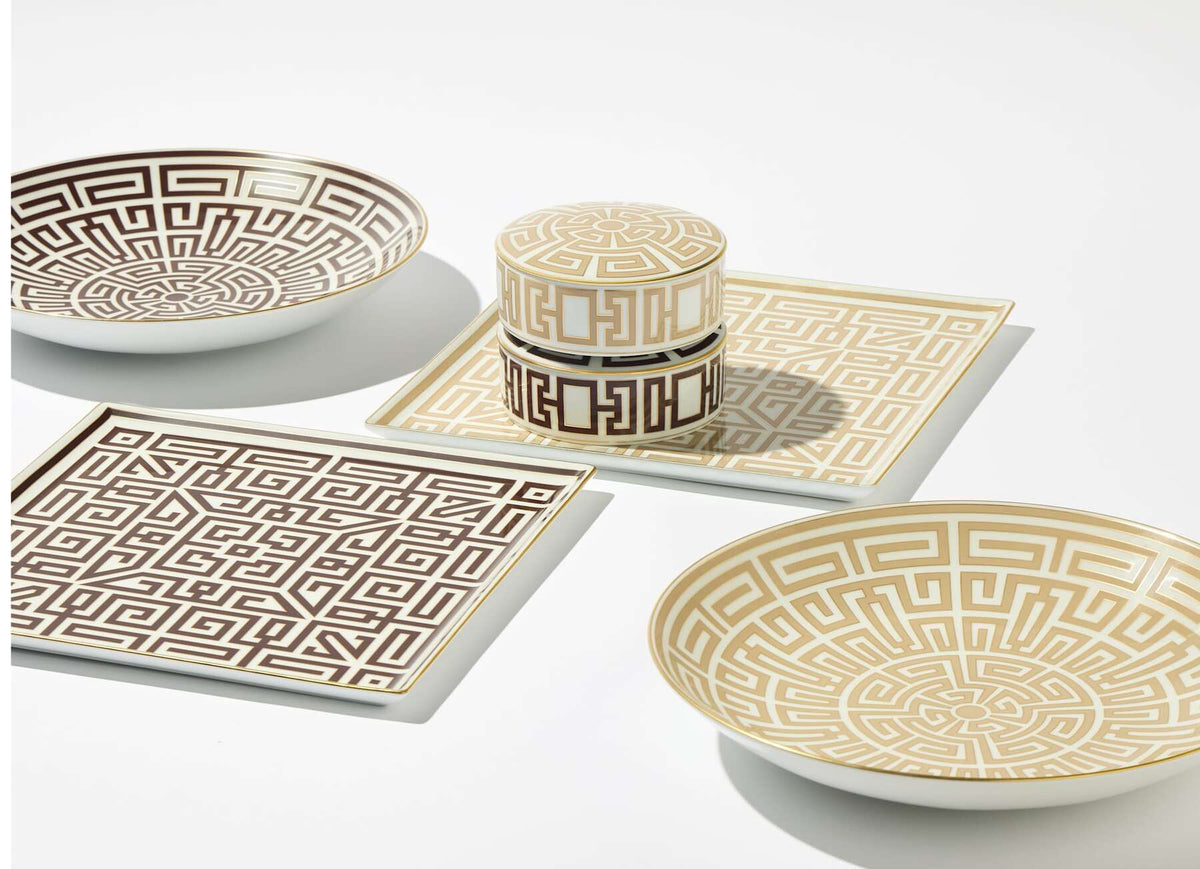 Ginori 1735 Labirinto Centerpiece, Cachemire, view 5