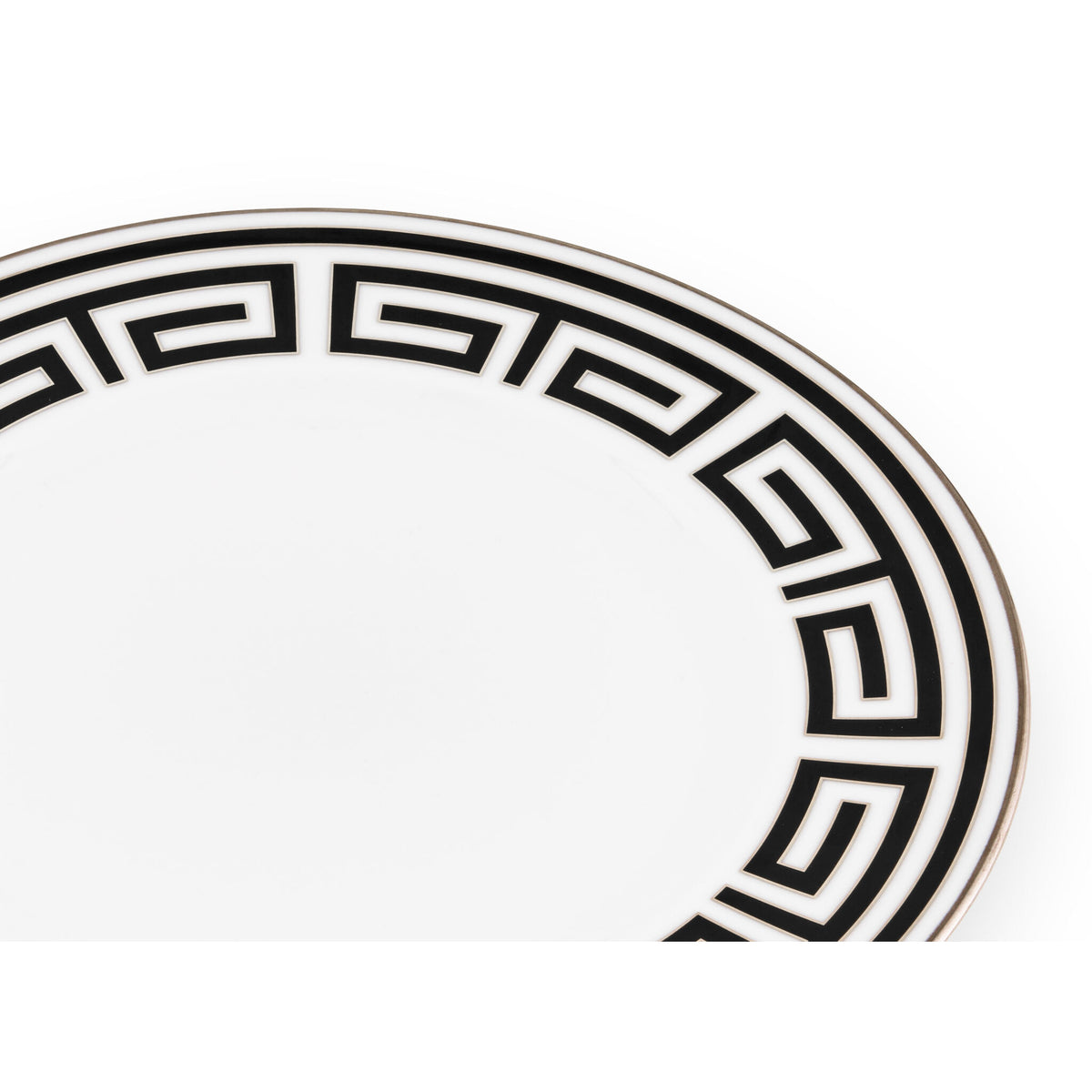 Ginori 1735 Labirinto Charger Plate, Black, view 3