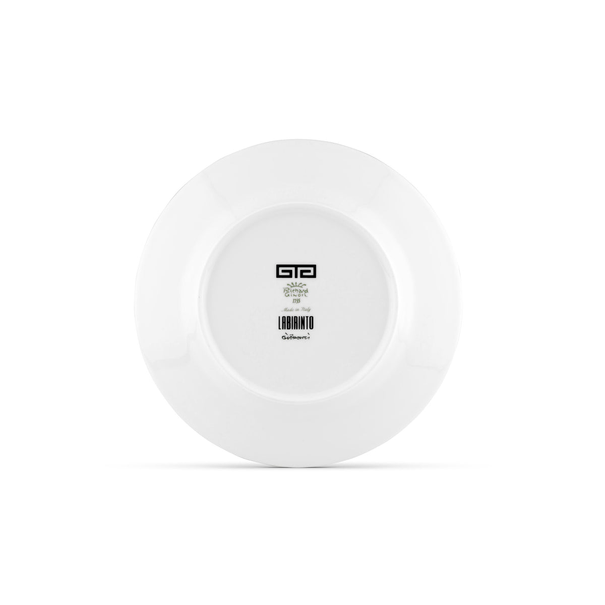 Ginori 1735 Labirinto Dessert Plate, Black, view 5