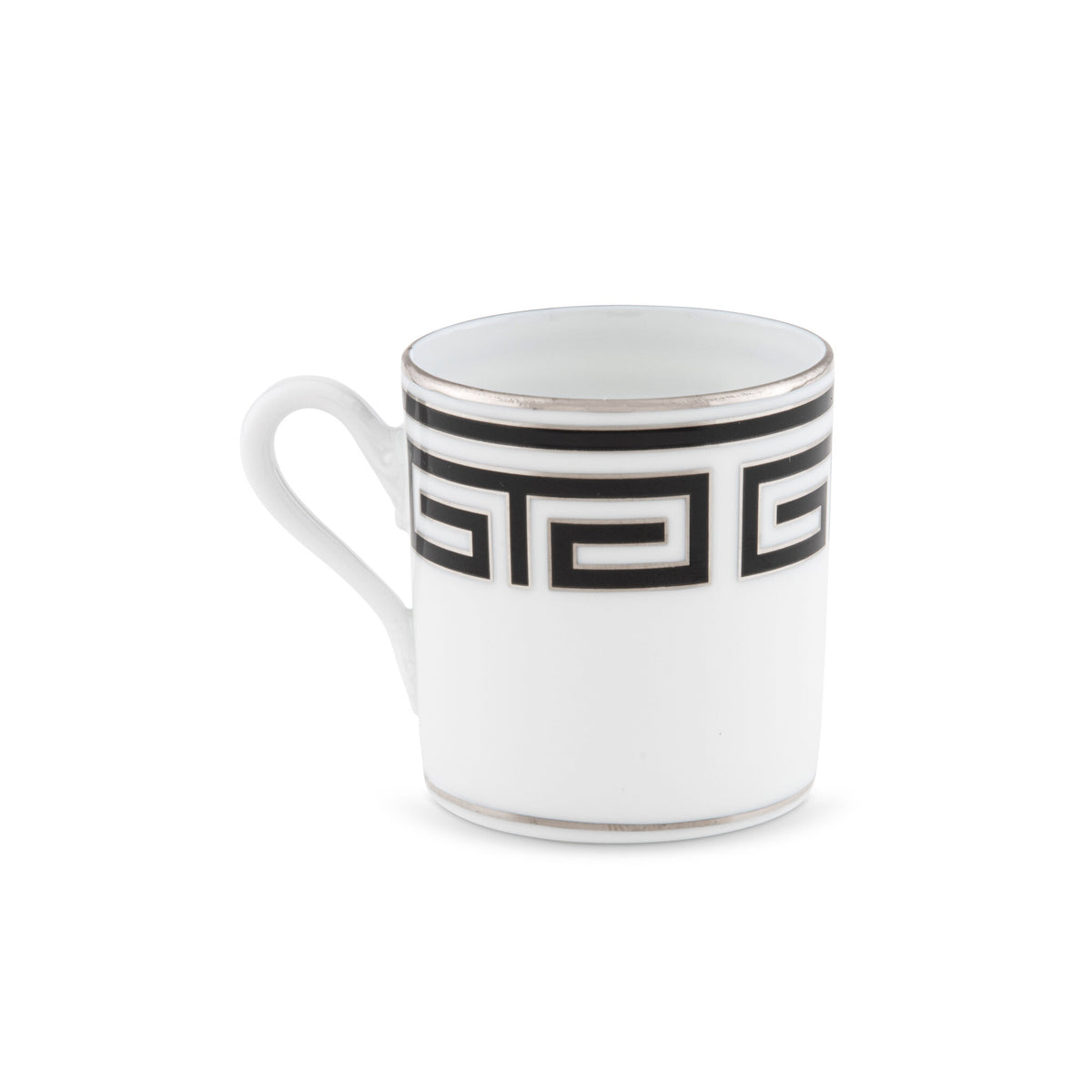 Ginori 1735 Labirinto Espresso Cup, Black, view 2
