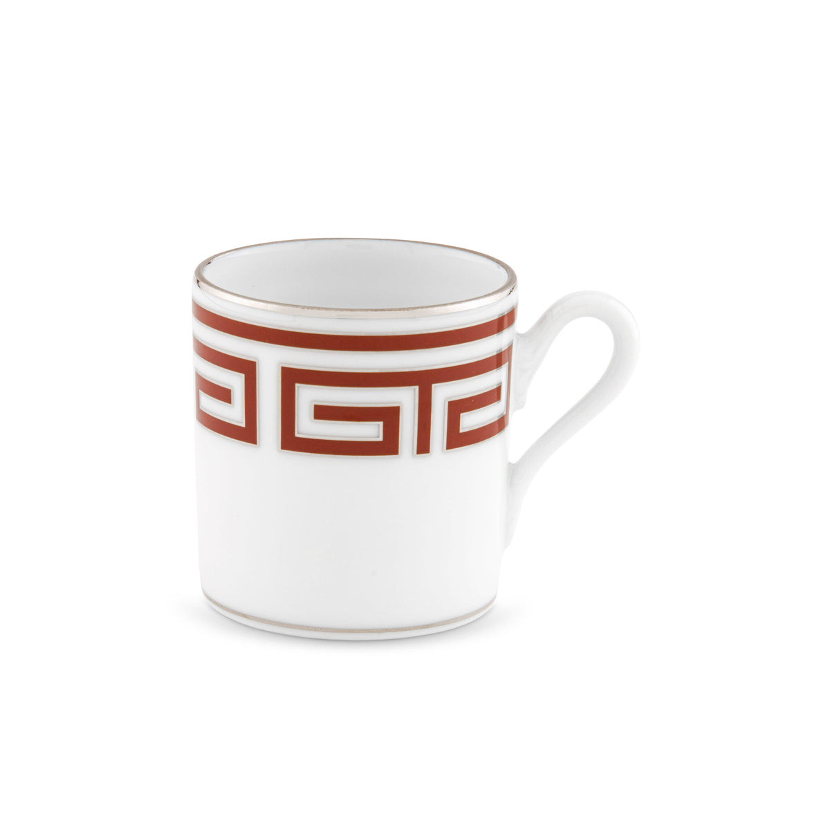 Ginori 1735 Labirinto Espresso Cup, Scarlatto
