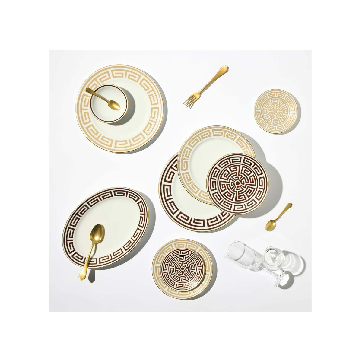 Ginori 1735 Labirinto Flat Plate, Cachemire, view 6