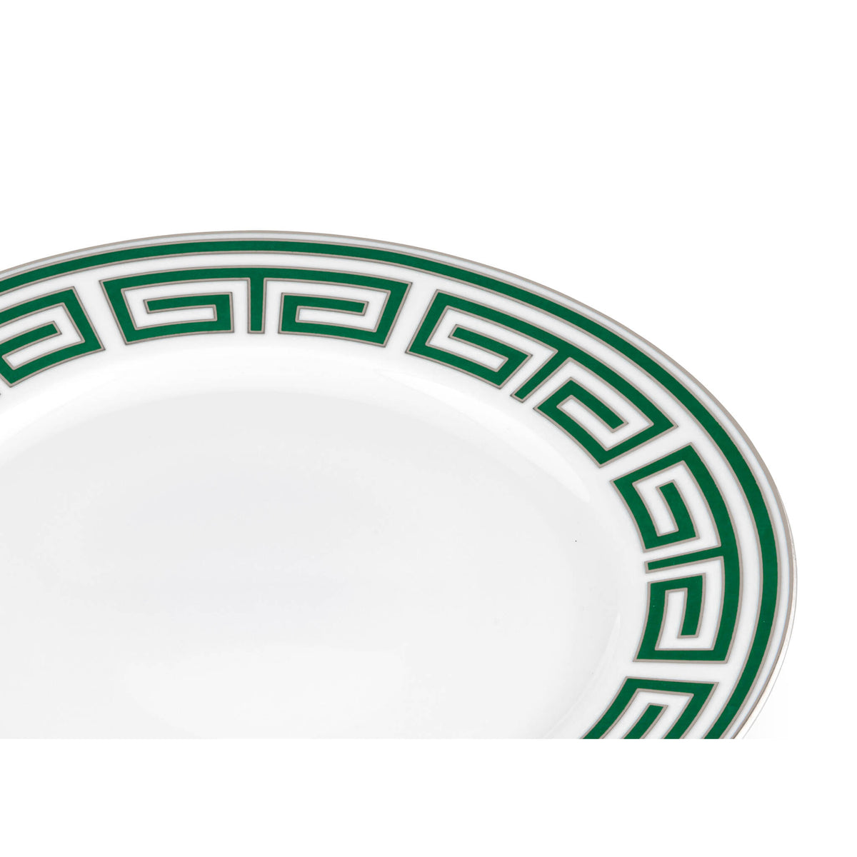 Ginori 1735 Labirinto Flat Plate, Smeraldo, view 3