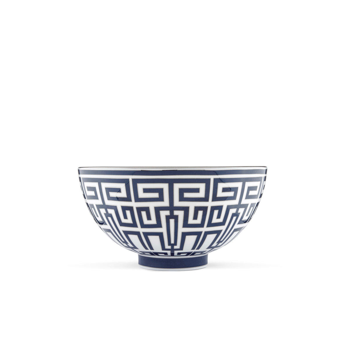 Ginori 1735 Labirinto Gio Ponti Bowl, Zaffiro, view 3