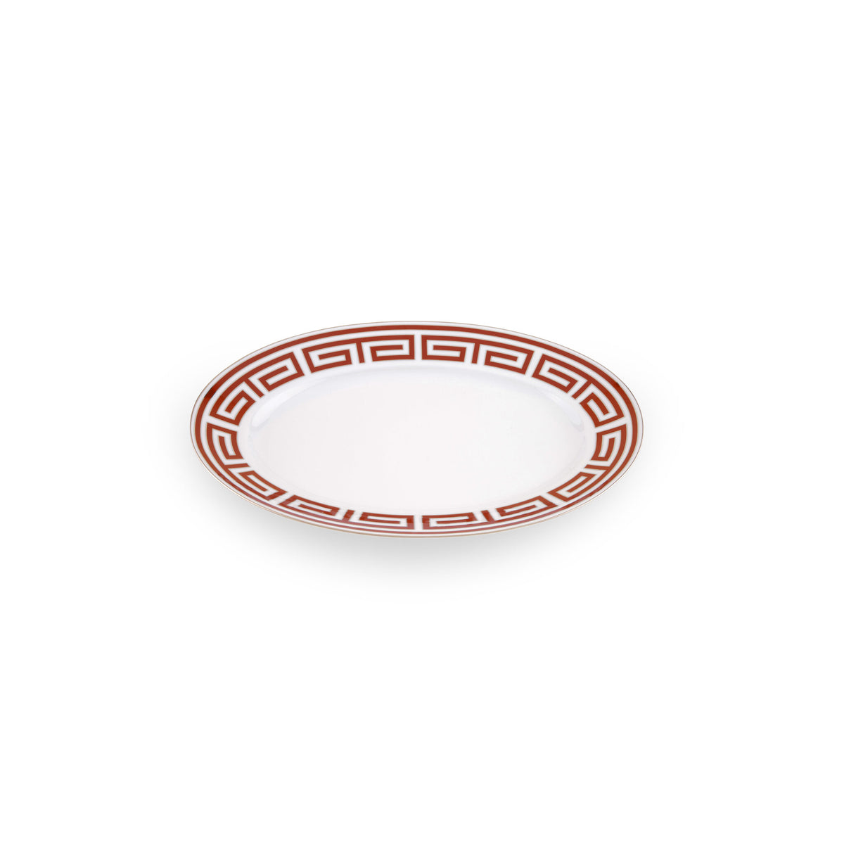 Ginori 1735 Labirinto Large Oval Platter, Scarlatto, view 2