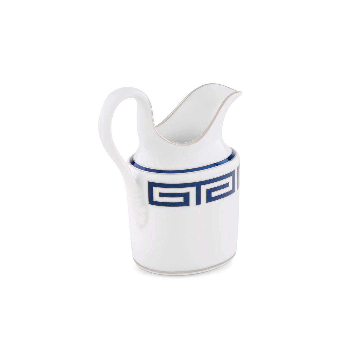 Ginori 1735 Labirinto Milk Pitcher, Zaffiro, view 2