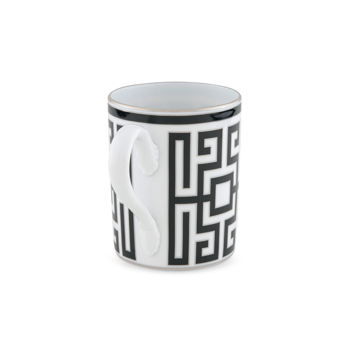 Ginori 1735 Labirinto Mug, Black, view 2