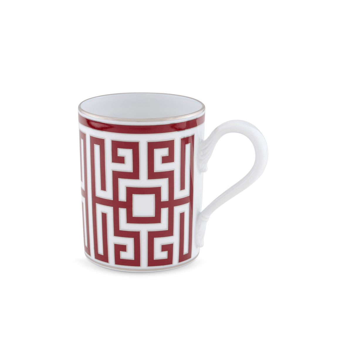Ginori 1735 Labirinto Mug, Scarlatto