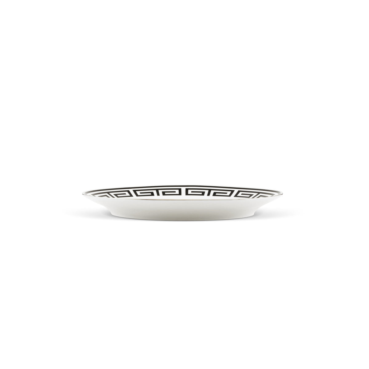 Ginori 1735 Labirinto Oval Platter, Black, view 4