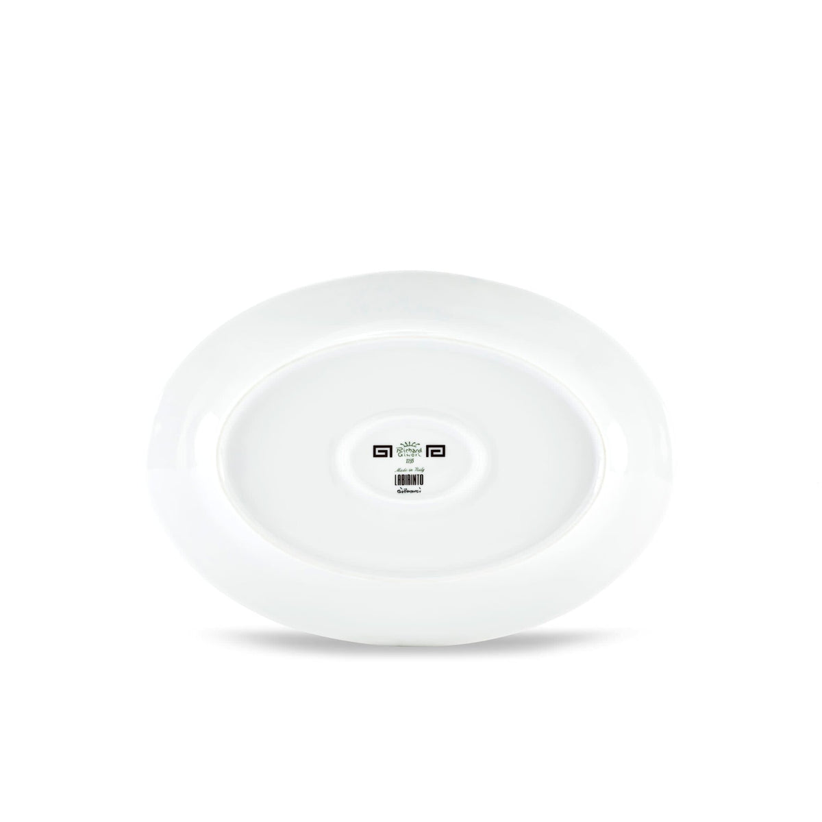 Ginori 1735 Labirinto Oval Platter, Ebano, view 5
