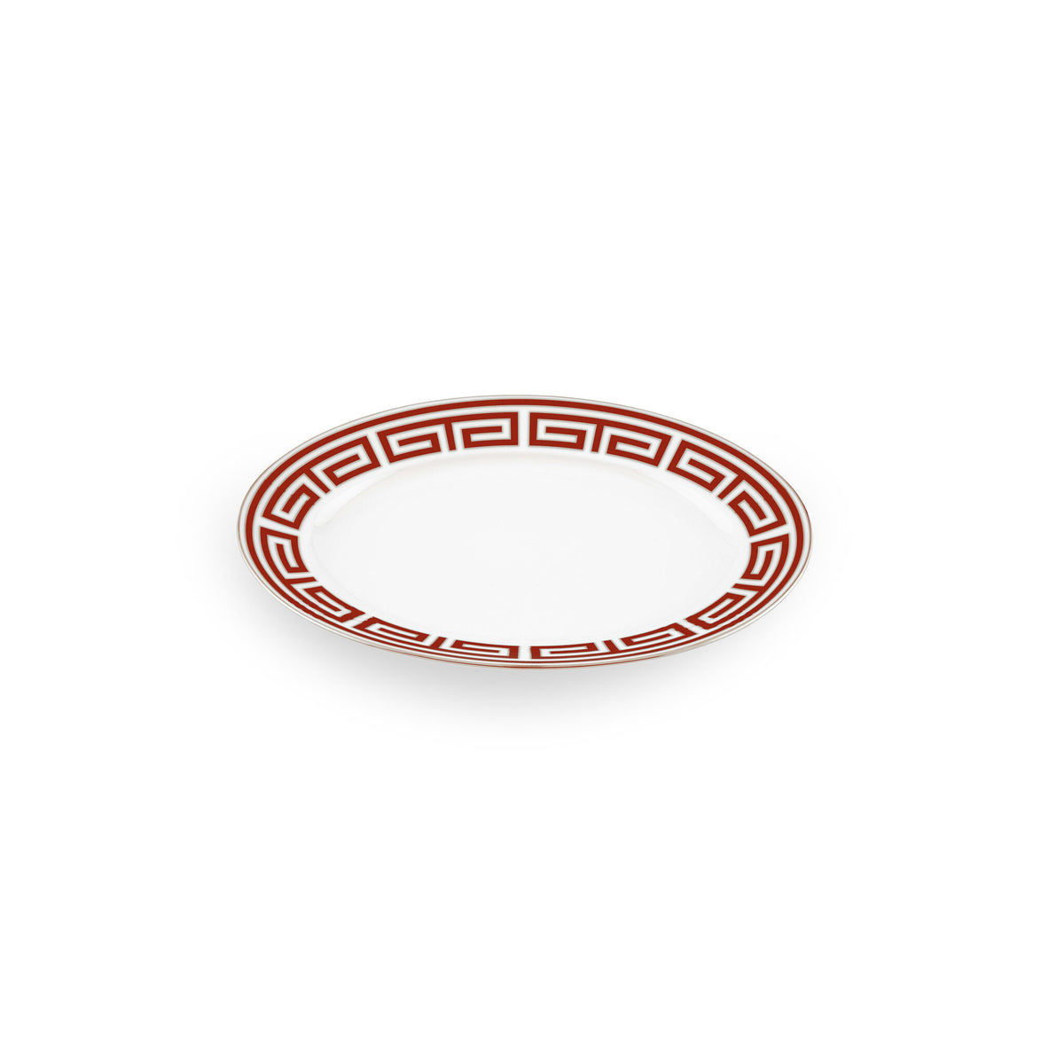 Ginori 1735 Labirinto Oval Platter, Scarlatto, view 2