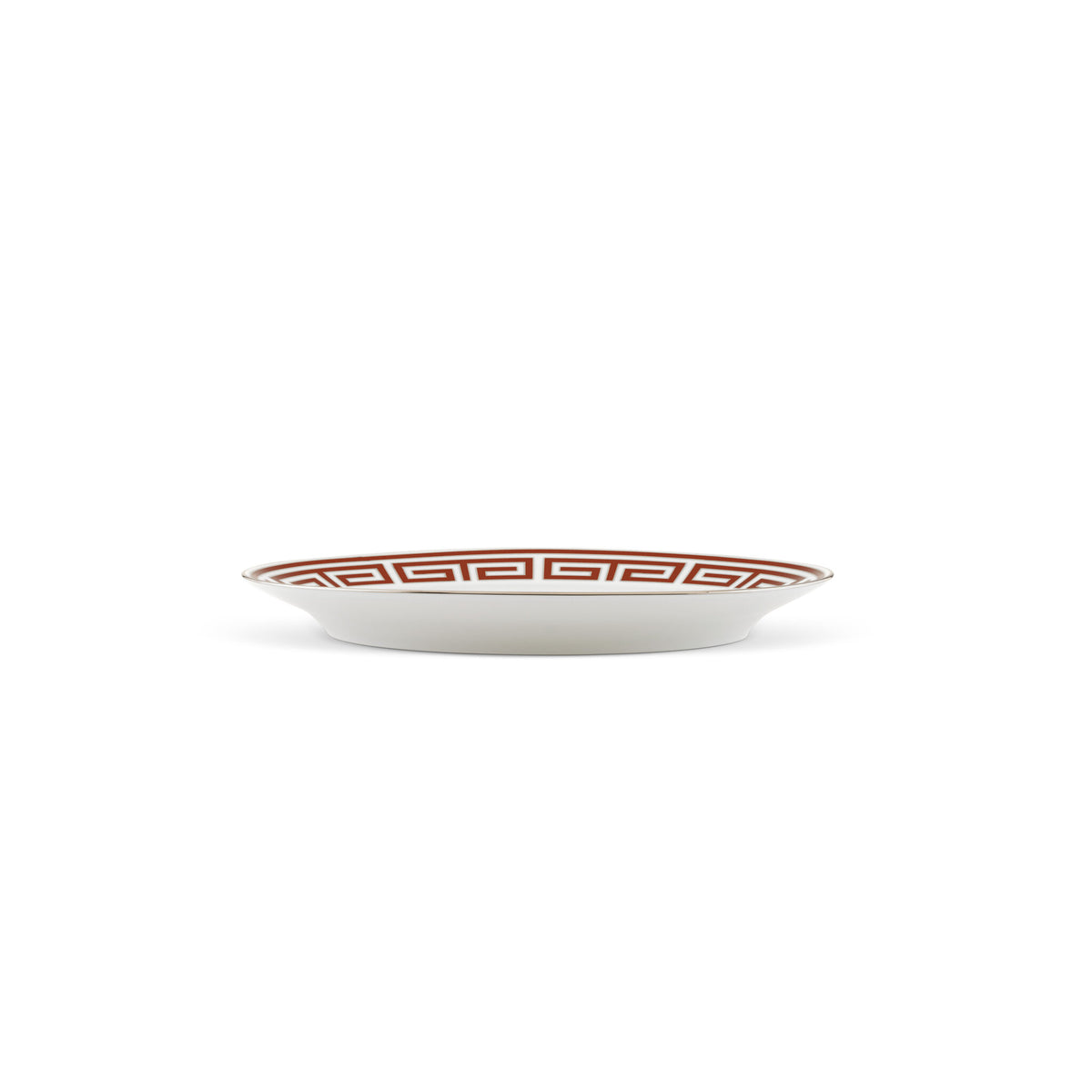Ginori 1735 Labirinto Oval Platter, Scarlatto, view 4