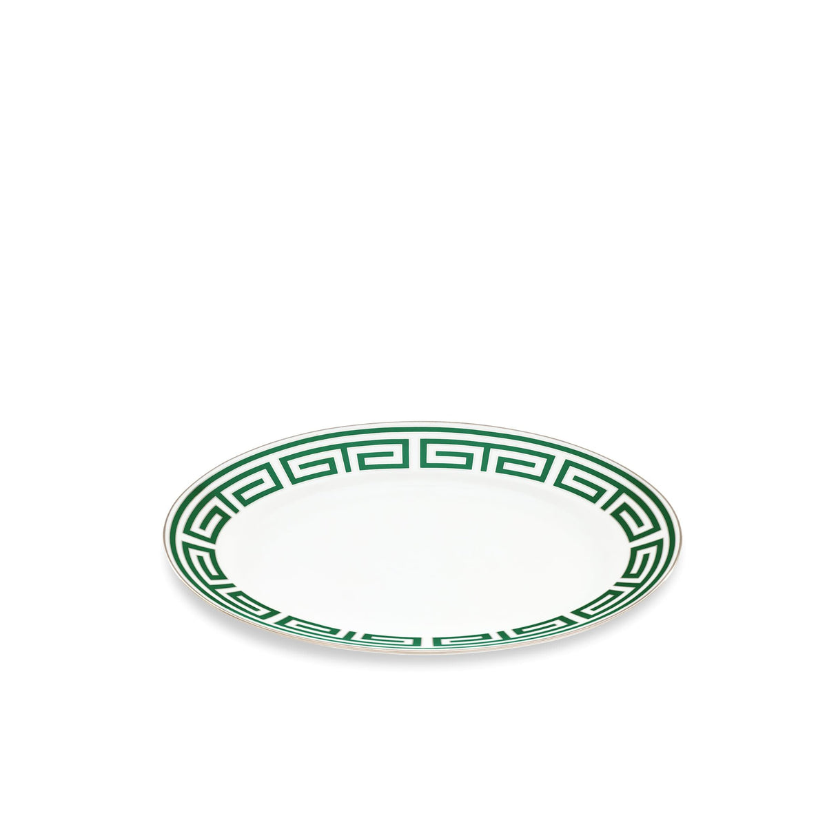 Ginori 1735 Labirinto Oval Platter, Smeraldo, view 2