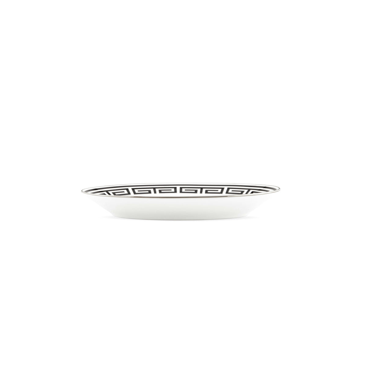 Ginori 1735 Labirinto Pickle Dish, Black, view 4