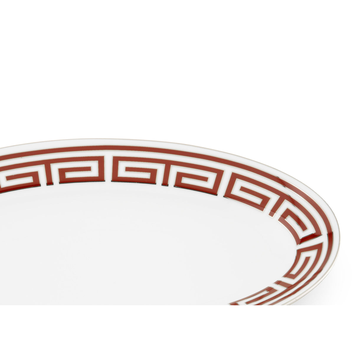 Ginori 1735 Labirinto Pickle Dish, Scarlatto, view 3