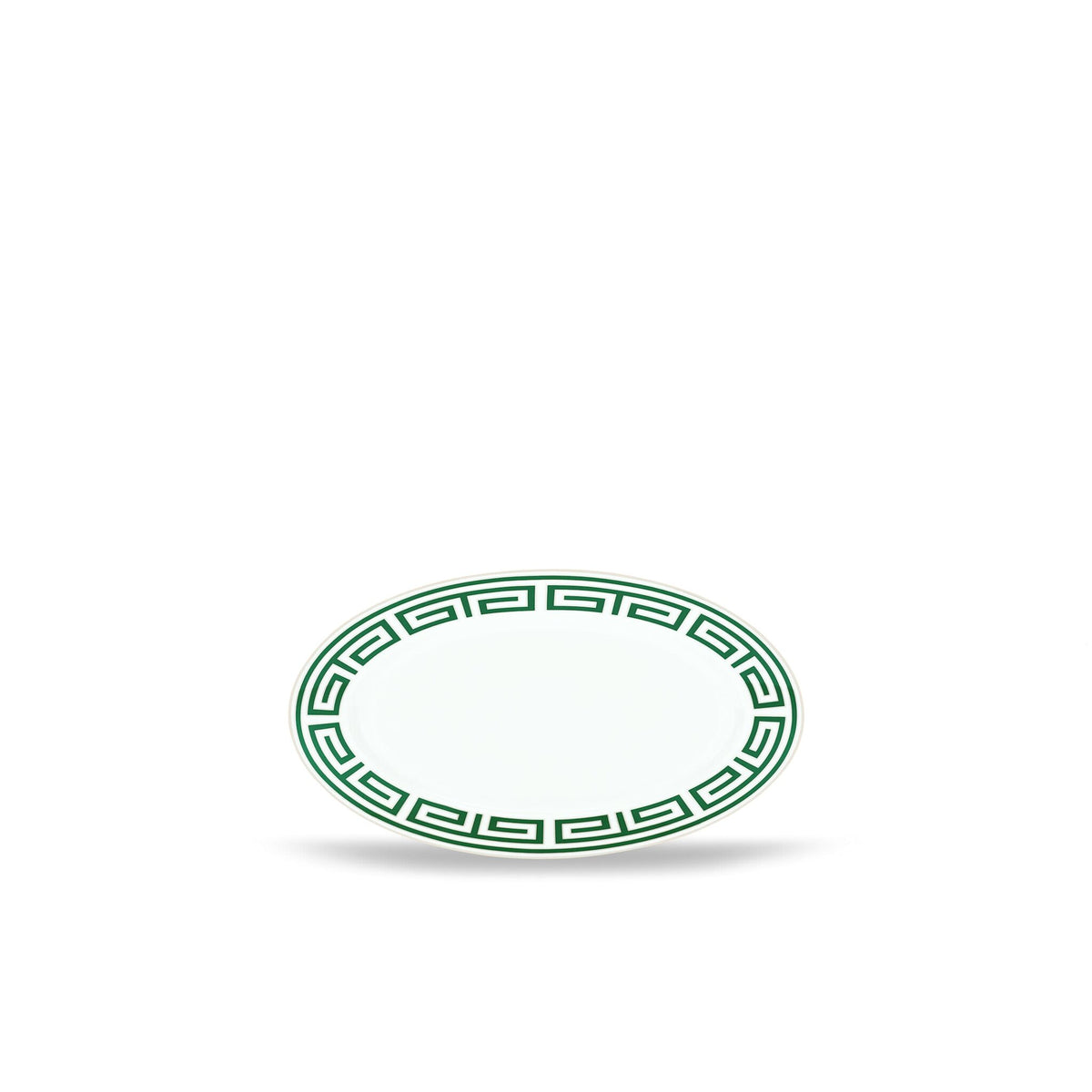 Ginori 1735 Labirinto Pickle Dish, Smeraldo